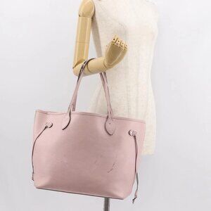 LOUIS VUITTON Epi Neverfull MM Tote Bag Rose Claire M41091 LV Auth gh1062